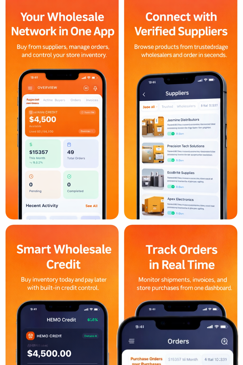 HEMO Mobile App Dashboard